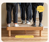 Cream style Organic Leather kid's Bed<