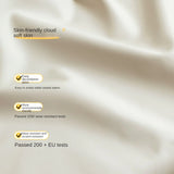 Cream style Organic Leather kid's Bed<