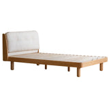 Cream style Organic Leather kid's Bed<