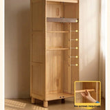 Oak Solid Wood Original Wood Style Kids Wardrobe