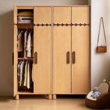Oak Solid Wood Original Wood Style Kids Wardrobe