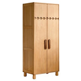 Oak Solid Wood Original Wood Style Kids Wardrobe