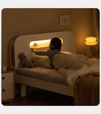 Poplar solid wood with LED light<