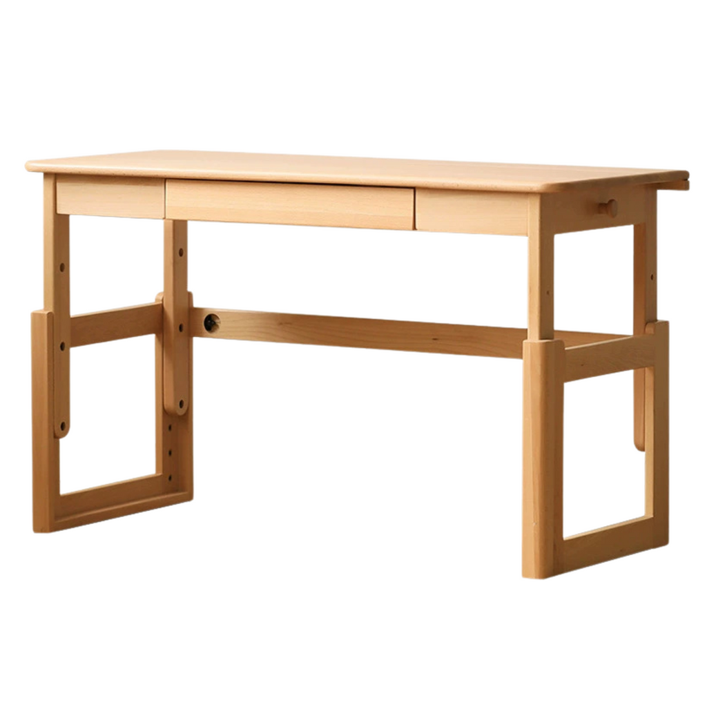 Beech Solid Wood Children's Study Lowered Table – WEHOMZ