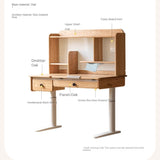 Oak Solid Wood Children's Study Table