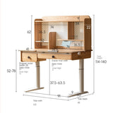 Oak Solid Wood Children's Study Table