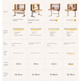 Oak Solid Wood Children's Study Table