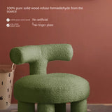 Lamb Velvet Kids Single Chair