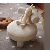 Lamb Velvet Kids Single Chair