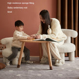 Lamb Velvet Kids Single Chair