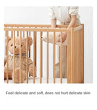 Beech Solid Wood Baby Mobile Bed