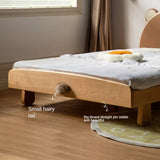 Beech, Oak solid wood Bear Box Bed<