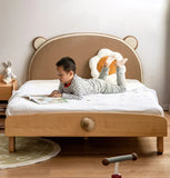 Beech, Oak solid wood Bear Box Bed<