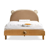 Beech, Oak solid wood Bear Box Bed<