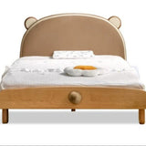 Beech, Oak solid wood Bear Box Bed<