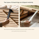 Oak, Beech solid wood Bear night light box bed<