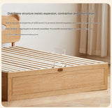 Oak, Beech solid wood Bear night light box bed<