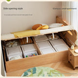 Oak, Beech solid wood Bear night light box bed<