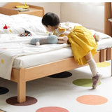 Beech, Poplar, Little House Kids Bed with 15min Delay Turning Off the Lights<