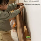 Beech, Poplar, Little House Kids Bed with 15min Delay Turning Off the Lights<