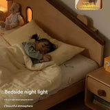Beech, Poplar, Little House Kids Bed with 15min Delay Turning Off the Lights<