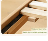 Beech, Poplar, Little House Kids Bed with 15min Delay Turning Off the Lights<