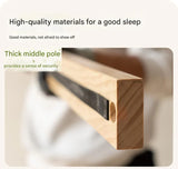 Beech, Poplar, Little House Kids Bed with 15min Delay Turning Off the Lights<