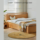 Beech solid wood Multi-functional with storage box bed<