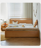Beech solid wood Multi-functional with storage box bed<
