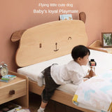 Oak solid wood Cute dog bed<