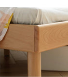 Oak solid wood Cute dog bed<