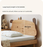 Oak solid wood Cute dog bed<