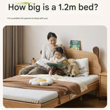 Oak solid wood Cute dog bed<