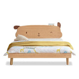 Oak solid wood Cute dog bed<