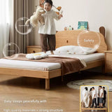 Oak solid wood Cute dog bed<