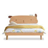 Oak solid wood Cute dog bed<