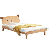 Oak solid wood Cute dog bed<