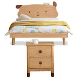 Oak solid wood Cute dog bed<