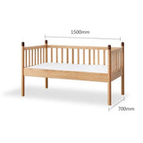 Oak solid wood Toddler Bed<
