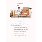 Oak solid wood Toddler Bed<