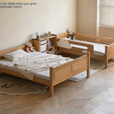 Oak solid wood Multi-functional Bunk Bed.