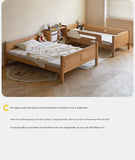 Oak solid wood Multi-functional Bunk Bed.