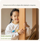 Beech, Birch Solid Wood Bunk Bed.