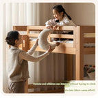Beech, Birch Solid Wood Bunk Bed.