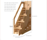 Rubber wood bunk bed.