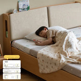 Beech Solid Wood Car Children's Box Bed<