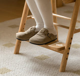 Oak Solid Wood Kids Chair Height-Adjustable.