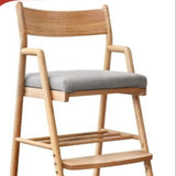 Oak Solid Wood Kids Chair Height-Adjustable.