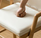Oak Solid Wood Kids Chair Height-Adjustable.