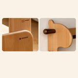 Beech, Solid Rubberwood Children's Clothing Rack